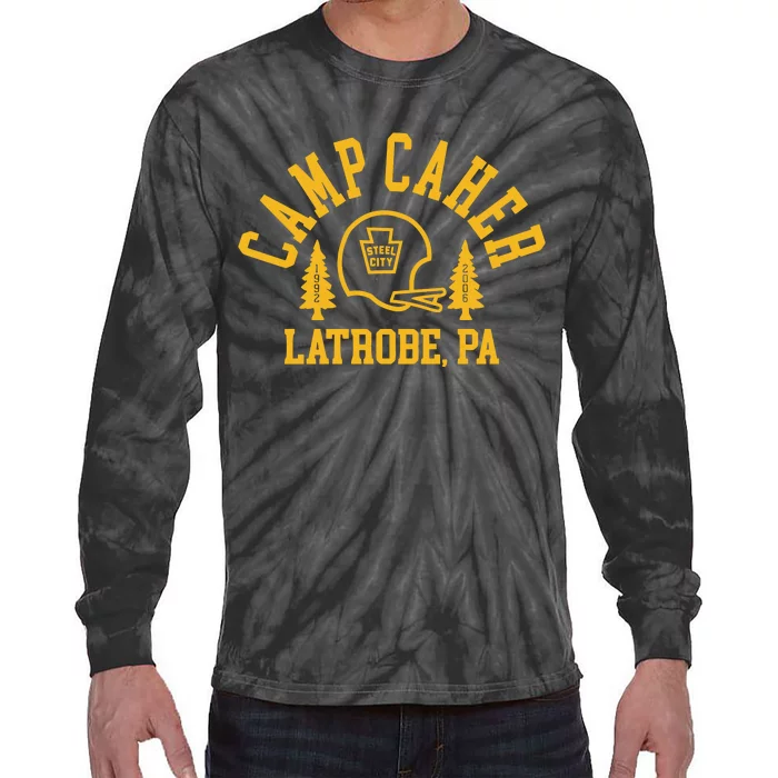 Camp Caher Steel City Latrobe Pa 1992 2006 Tie-Dye Long Sleeve Shirt