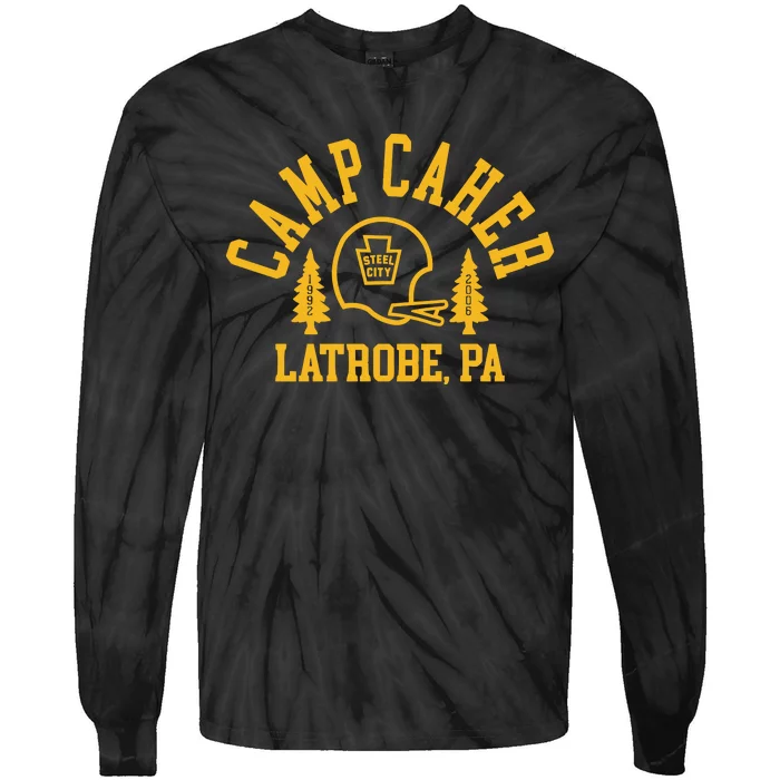 Camp Caher Steel City Latrobe Pa 1992 2006 Tie-Dye Long Sleeve Shirt