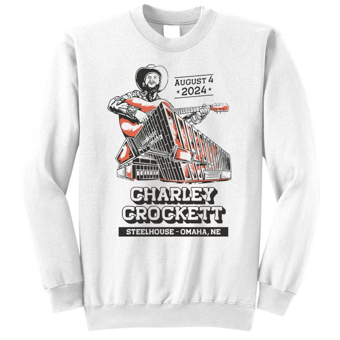 Charley Crockett Show In Omaha Ne On Aug 4 2024 Sweatshirt