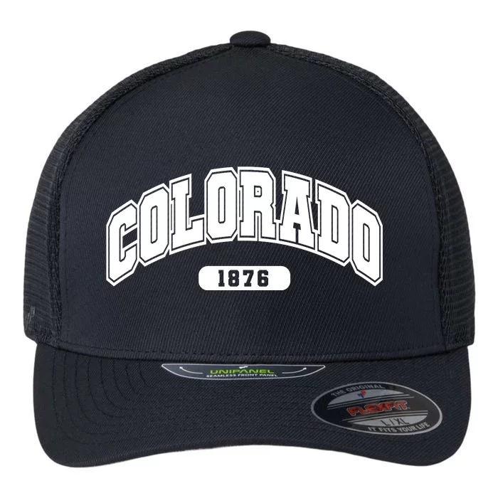 Colorado Collegiate Style 1876 Flexfit Unipanel Trucker Cap