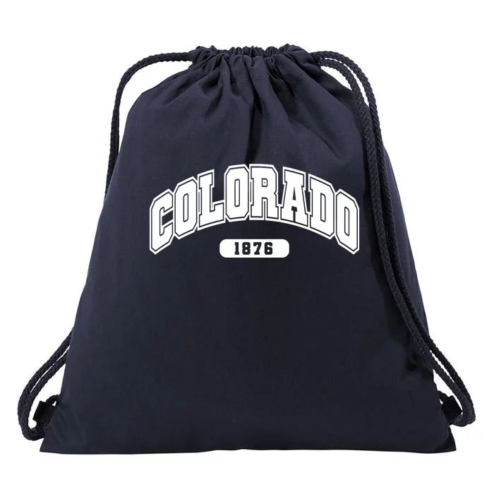 Colorado Collegiate Style 1876 Drawstring Bag