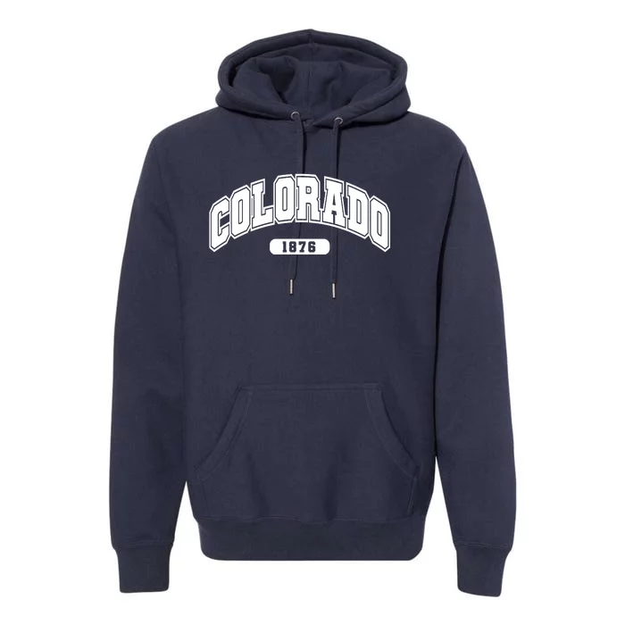 Colorado Collegiate Style 1876 Premium Hoodie