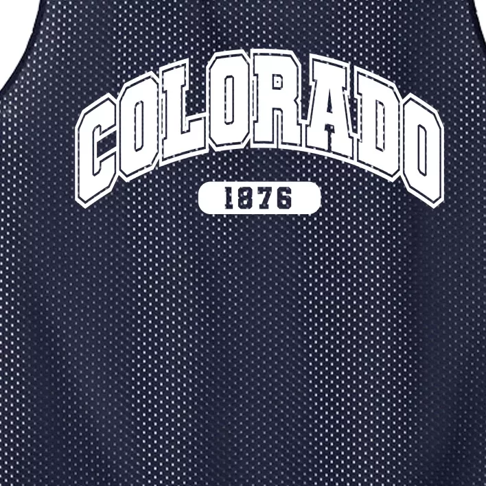 Colorado Collegiate Style 1876 Mesh Reversible Basketball Jersey Tank