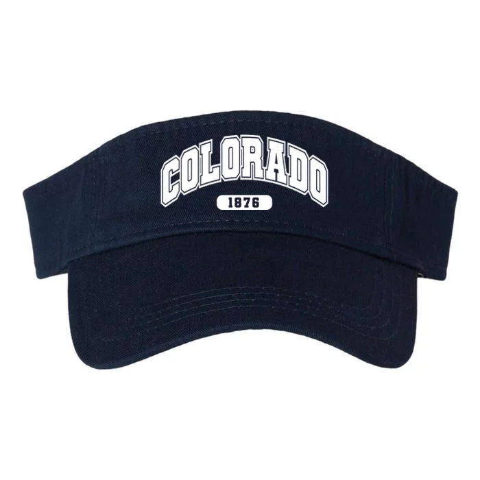 Colorado Collegiate Style 1876 Valucap Bio-Washed Visor