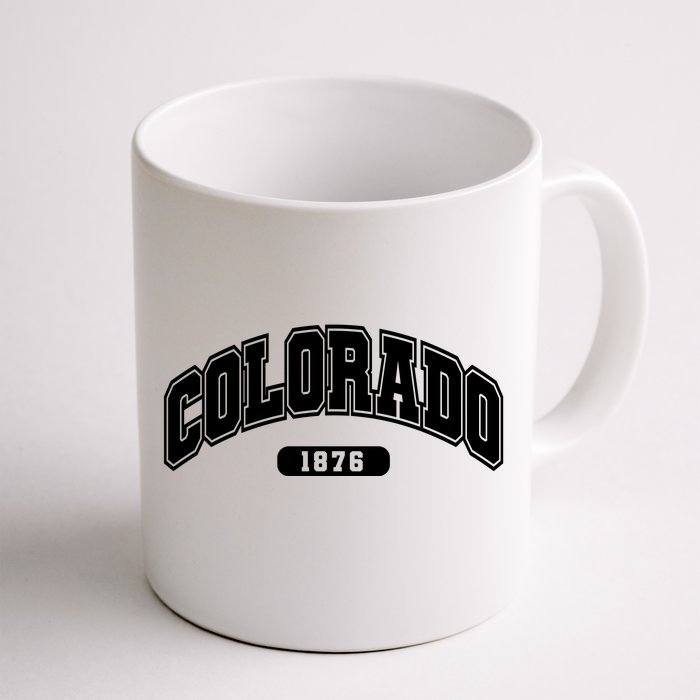 Colorado Collegiate Style 1876 Front & Back Coffee Mug