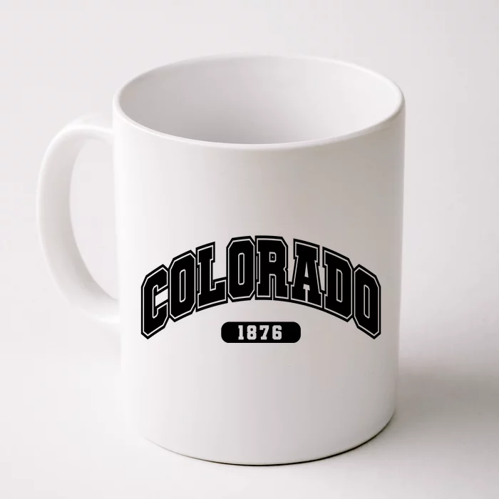 Colorado Collegiate Style 1876 Front & Back Coffee Mug