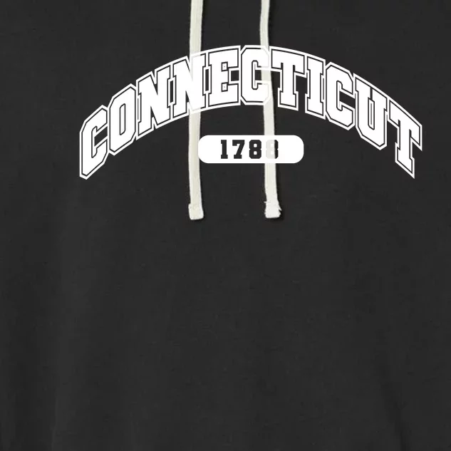 Connecticut Collegiate Style 1788 Garment-Dyed Fleece Hoodie