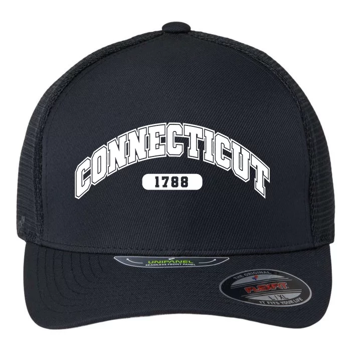 Connecticut Collegiate Style 1788 Flexfit Unipanel Trucker Cap