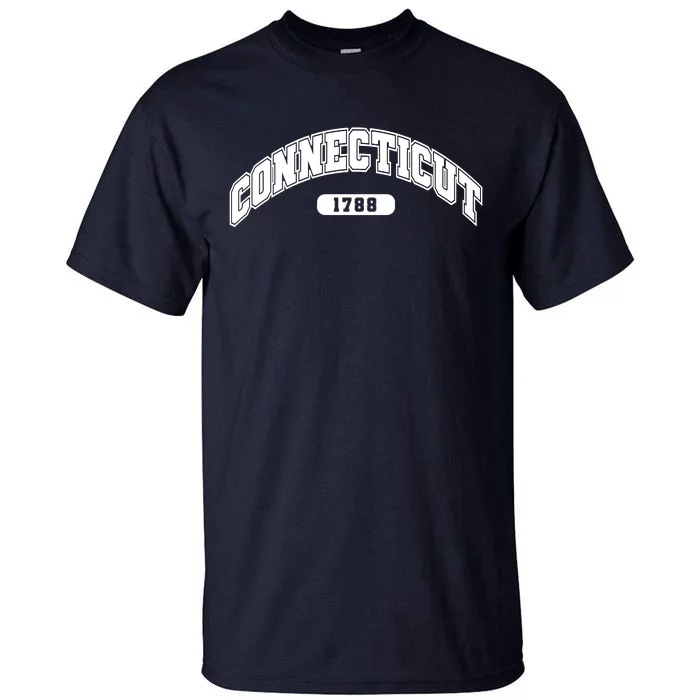 Connecticut Collegiate Style 1788 Tall T-Shirt