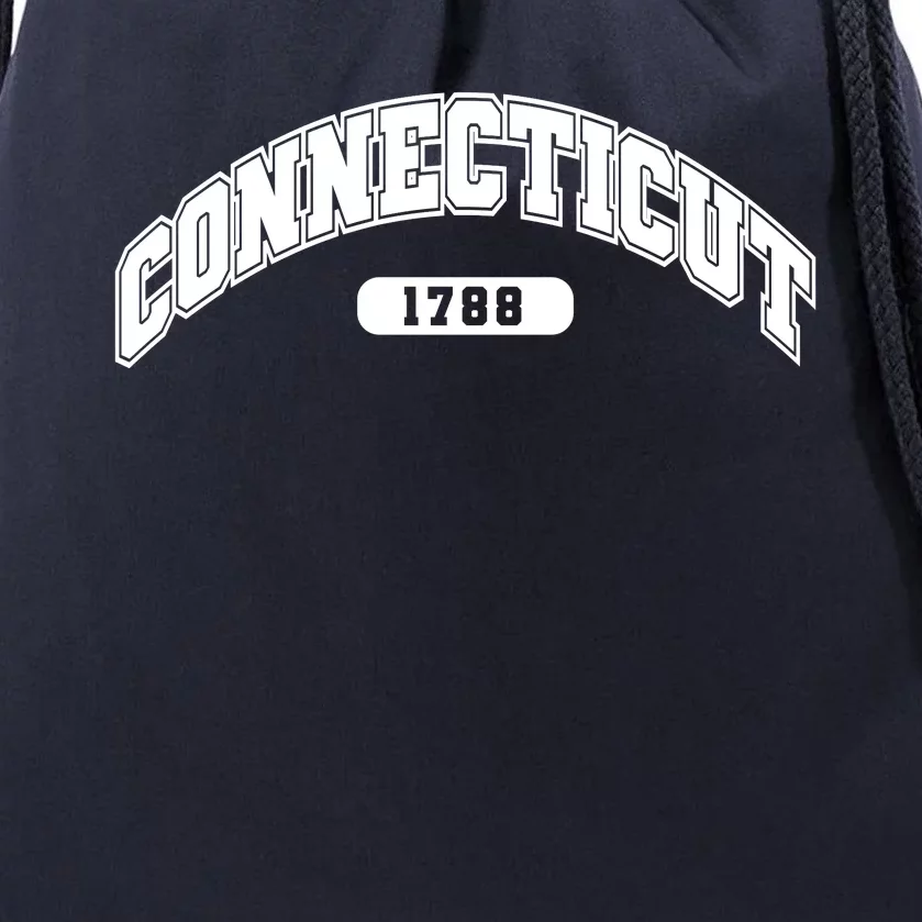 Connecticut Collegiate Style 1788 Drawstring Bag