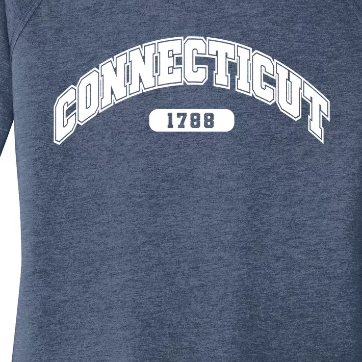 Connecticut Collegiate Style 1788 Women's Perfect Tri Tunic Long Sleeve Shirt