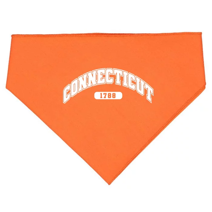 Connecticut Collegiate Style 1788 USA-Made Doggie Bandana