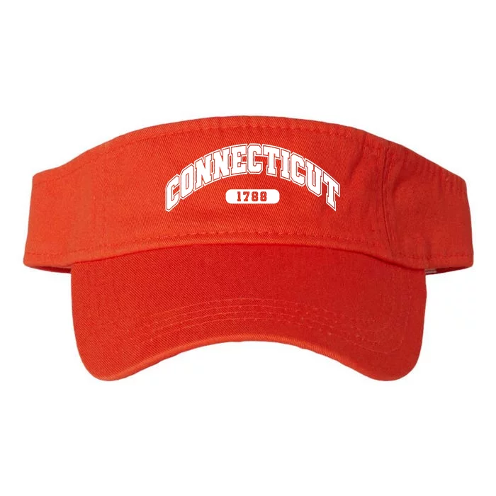 Connecticut Collegiate Style 1788 Valucap Bio-Washed Visor