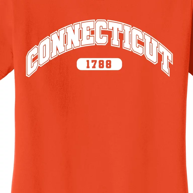 Connecticut Collegiate Style 1788 Women's T-Shirt