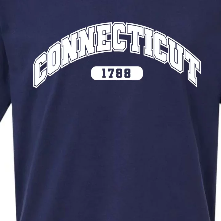 Connecticut Collegiate Style 1788 Sueded Cloud Jersey T-Shirt