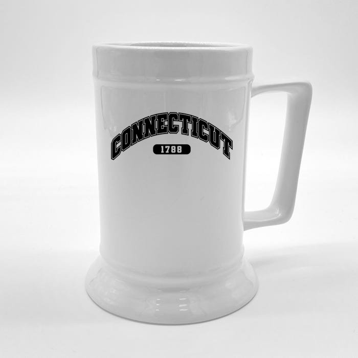 Connecticut Collegiate Style 1788 Front & Back Beer Stein