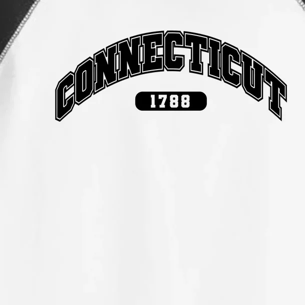 Connecticut Collegiate Style 1788 Toddler Fine Jersey T-Shirt