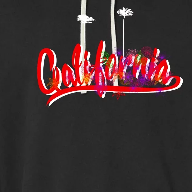 Cool California Script Logo Garment-Dyed Fleece Hoodie