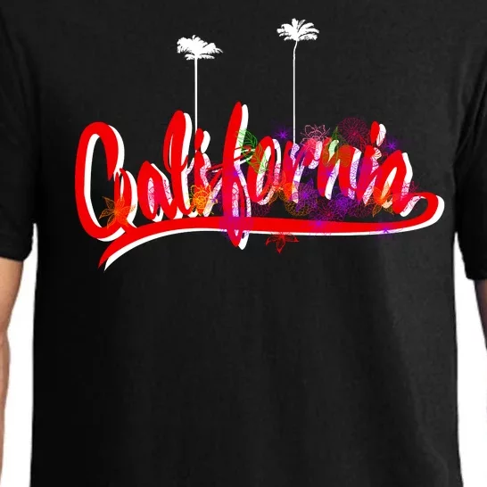 Cool California Script Logo Pajama Set