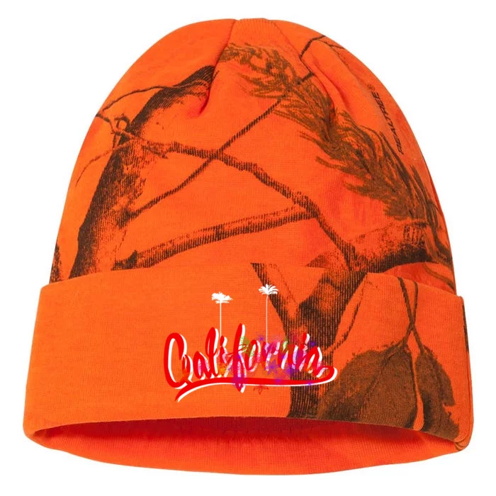 Cool California Script Logo Kati - 12in Camo Beanie