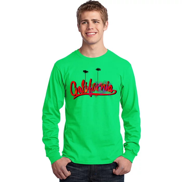 Cool California Script Logo Long Sleeve Shirt