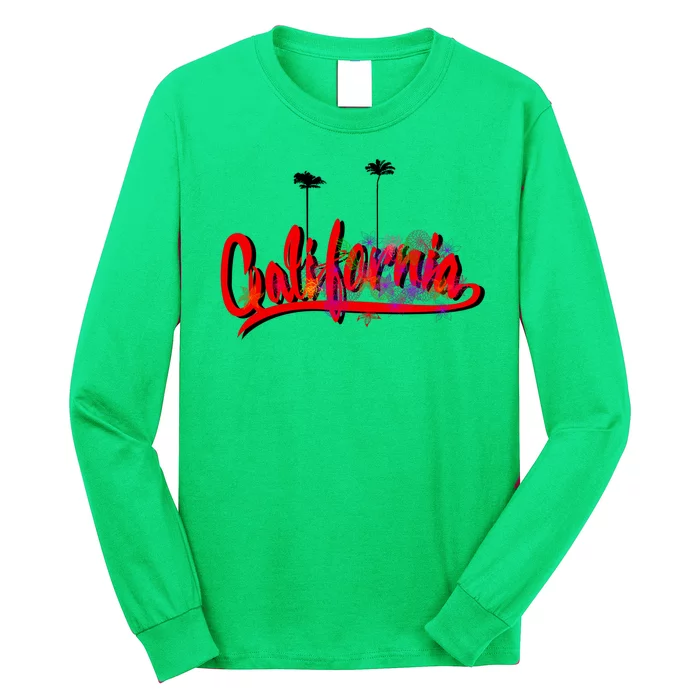 Cool California Script Logo Long Sleeve Shirt