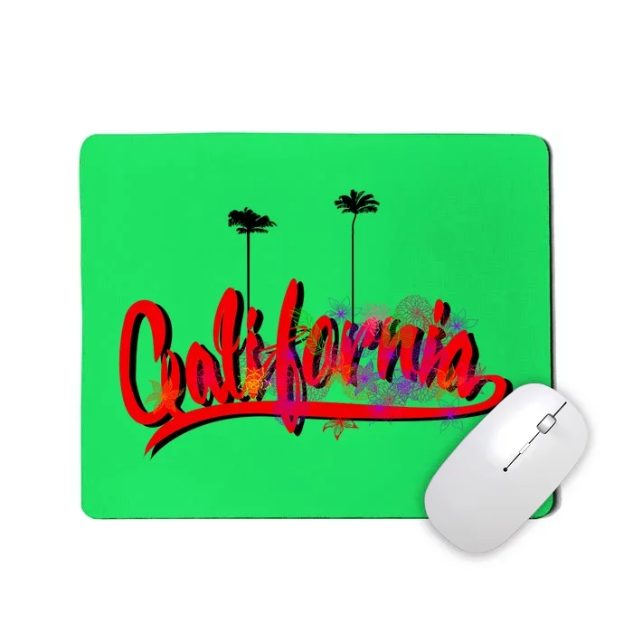 Cool California Script Logo Mousepad