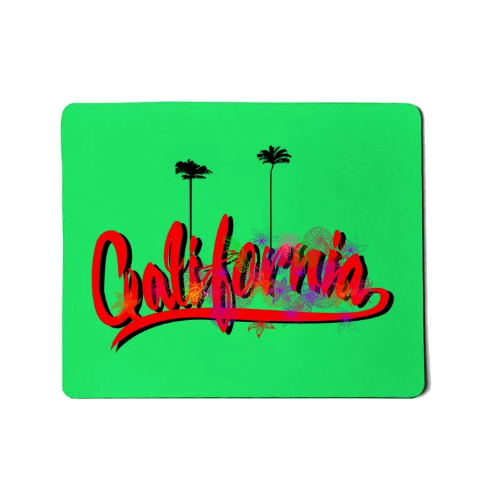 Cool California Script Logo Mousepad