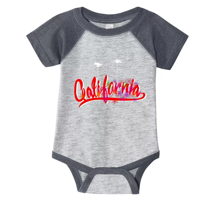 Cool California Script Logo Infant Baby Jersey Bodysuit