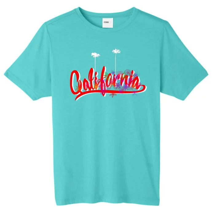 Cool California Script Logo ChromaSoft Performance T-Shirt