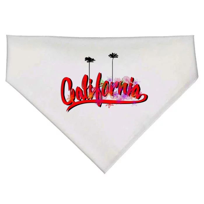 Cool California Script Logo USA-Made Doggie Bandana