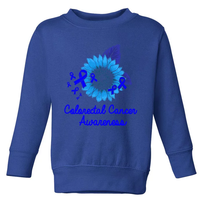 Colorectal Cancer Survivor Future Crc Warrior Funny Gift Toddler Sweatshirt