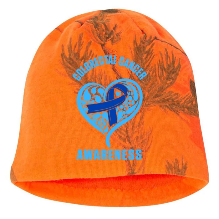 Colorectal Cancer Survivor Info Crc Warrior Gift Kati - Camo Knit Beanie