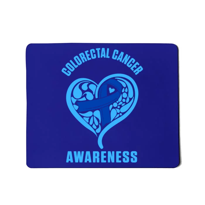 Colorectal Cancer Survivor Info Crc Warrior Gift Mousepad