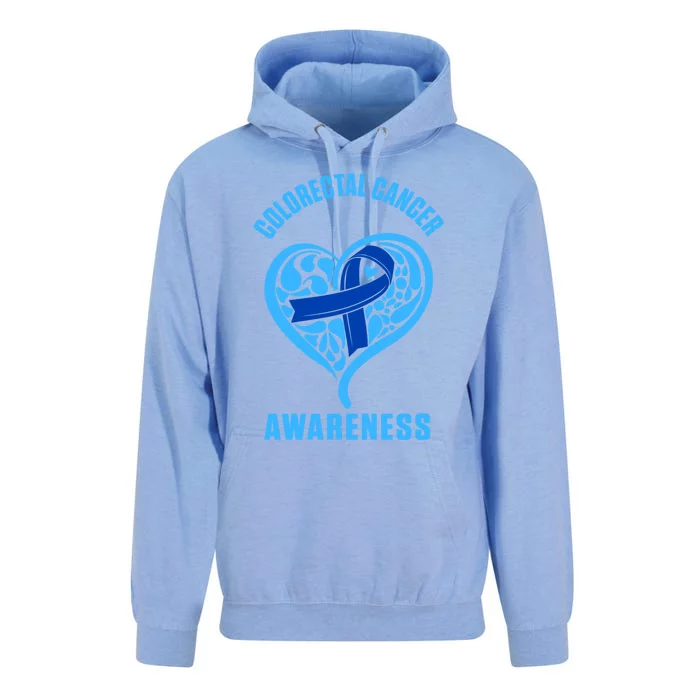 Colorectal Cancer Survivor Info Crc Warrior Gift Unisex Surf Hoodie