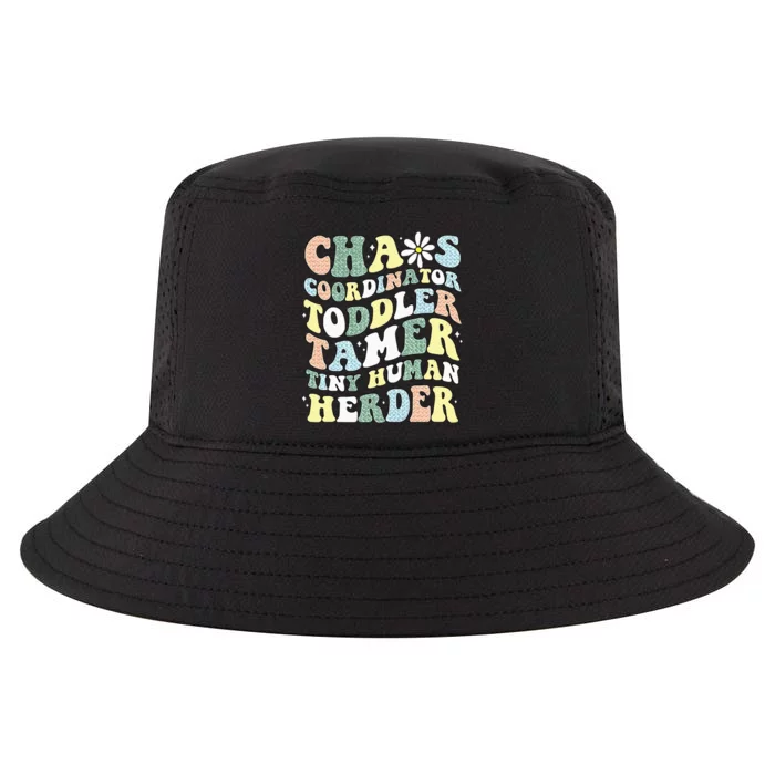 Chaos Coordinator Tamer Tiny Human Herder Daycare Cool Comfort Performance Bucket Hat