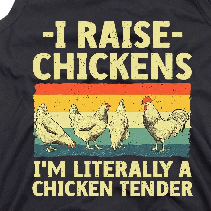 Cool Chicken Tender Art For Women Poultry Chicken Farmer Tank Top