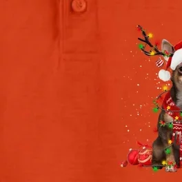 Chihuahua Christmas Tree Ornats Dog Lovers Chihuahua Xmas Gift Dry Zone Grid Performance Polo