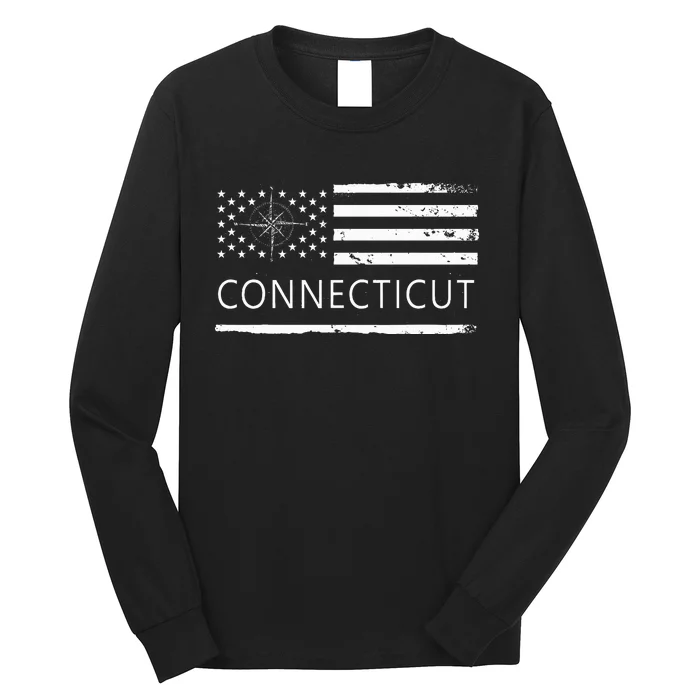 Connecticut Ct Travel To Connecticut Love Long Sleeve Shirt