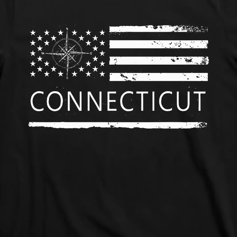 Connecticut Ct Travel To Connecticut Love T-Shirt