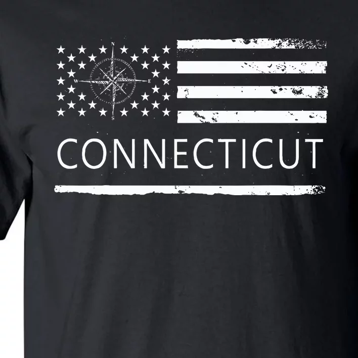 Connecticut Ct Travel To Connecticut Love Tall T-Shirt