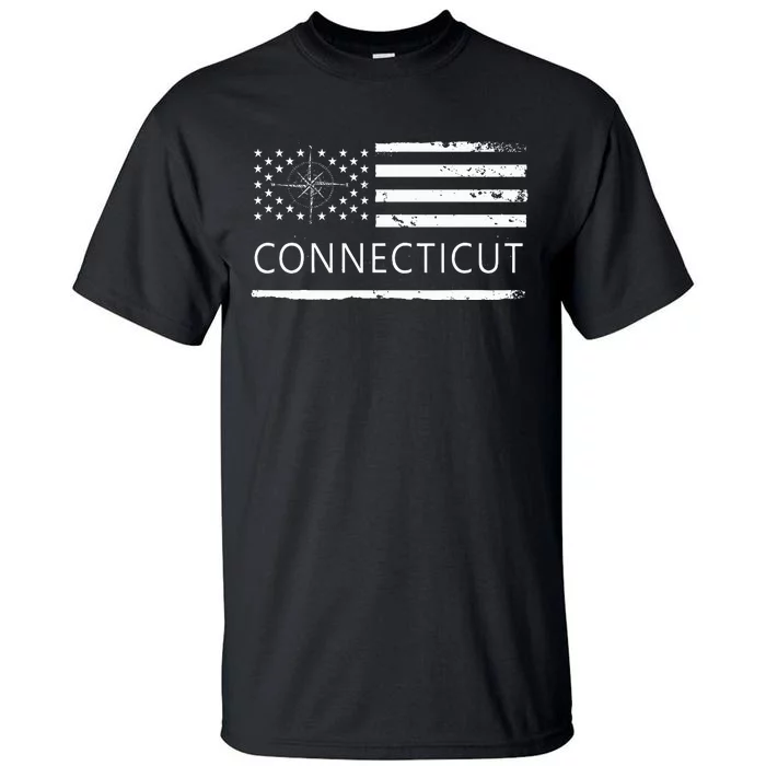 Connecticut Ct Travel To Connecticut Love Tall T-Shirt