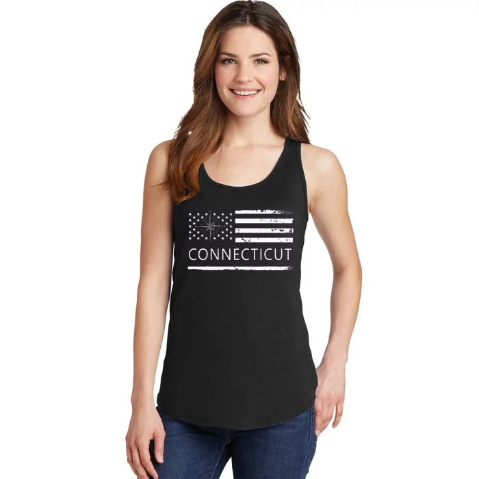 Connecticut Ct Travel To Connecticut Love Ladies Essential Tank