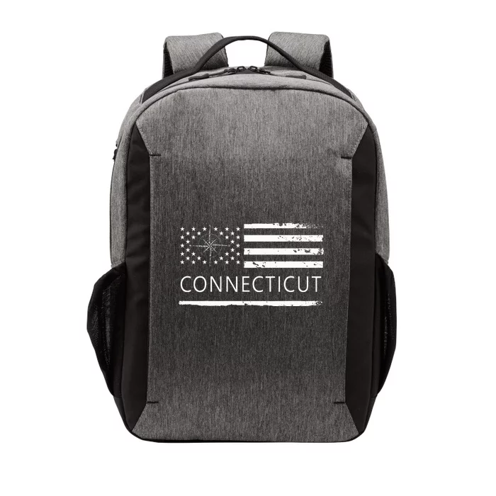 Connecticut Ct Travel To Connecticut Love Vector Backpack