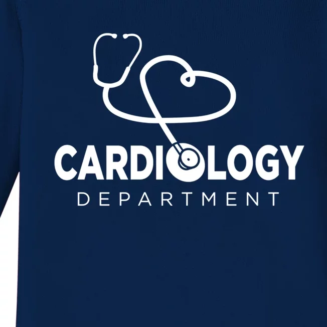 Cardiologist Cardiovascular Technologist And Cardiology Nurse Cute Gift Baby Long Sleeve Bodysuit