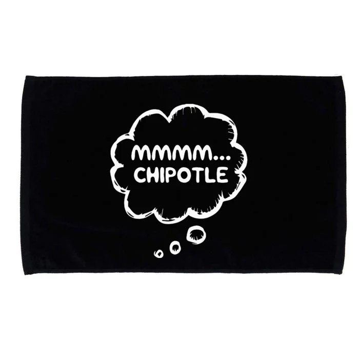 Chipotle Chilli Texmex Mexican Food Mmmm.. Chipotle Microfiber Hand Towel