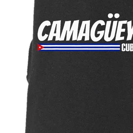 CamagüEy Cuba Travel Proud Cuban Cuba Flag Camaguey Doggie 3-End Fleece Hoodie