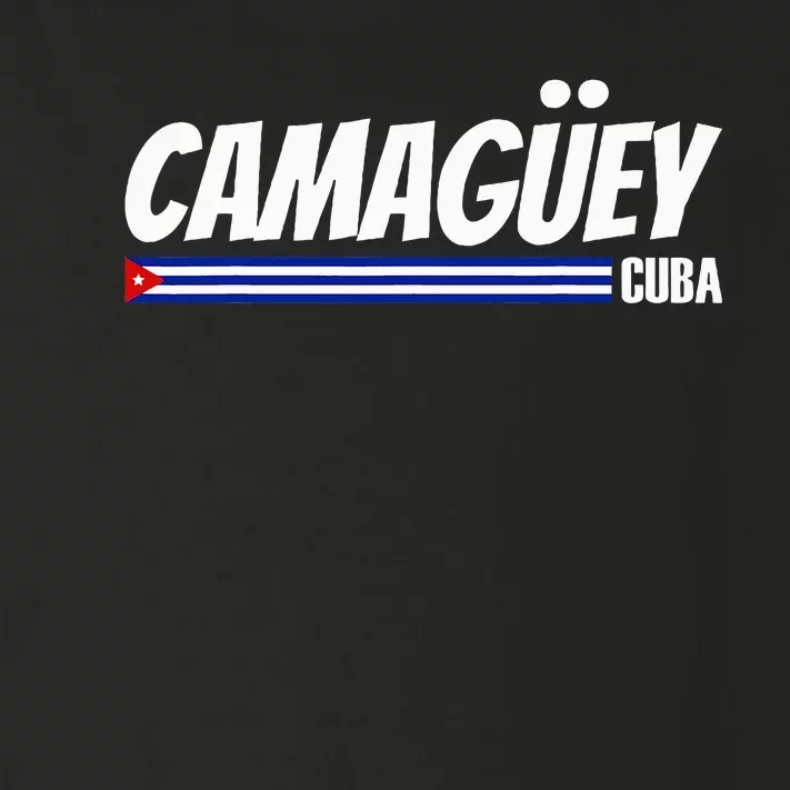 CamagüEy Cuba Travel Proud Cuban Cuba Flag Camaguey Toddler Long Sleeve Shirt