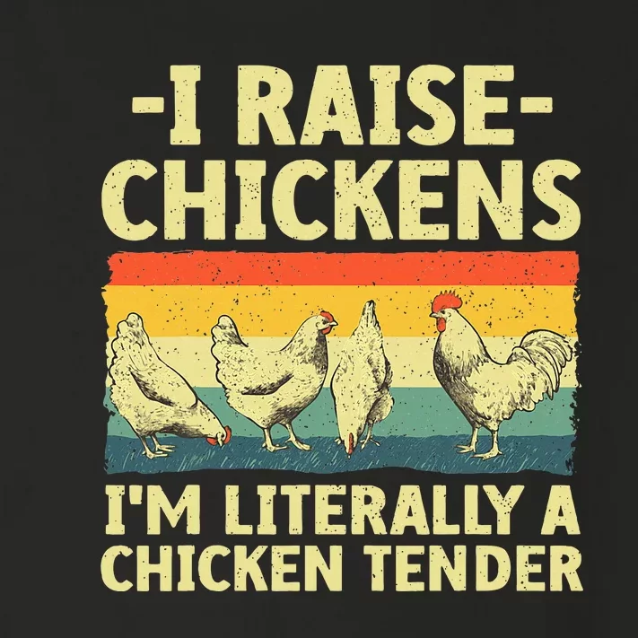 Cool Chicken Tender Art For Women Poultry Chicken Farmer Toddler Long Sleeve Shirt