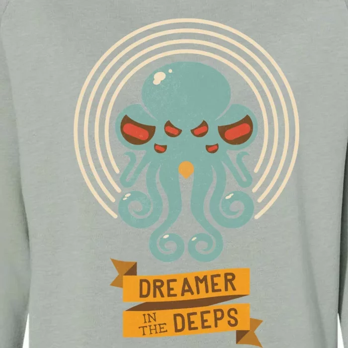 Cthulhu Womens California Wash Sweatshirt